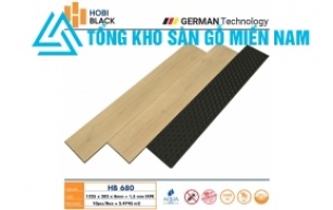 Sàn gỗ hobi cốt đen  hb680