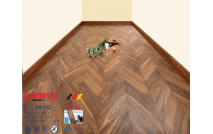 Sàn gỗ xương cá Morser XK 142